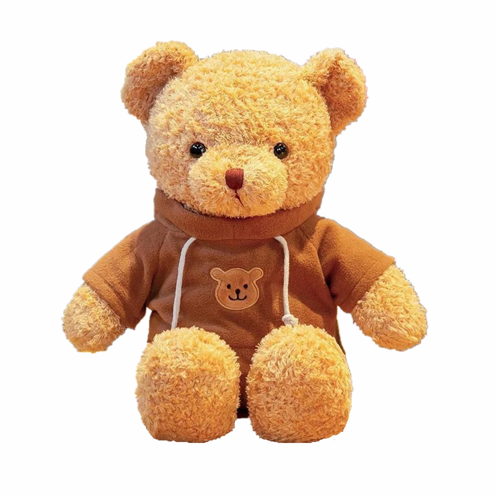 11.8 inches Teddy Bear Stuffed Animals Soft Plush Cute Teddy Bear Doll for Boys Girls (Red)