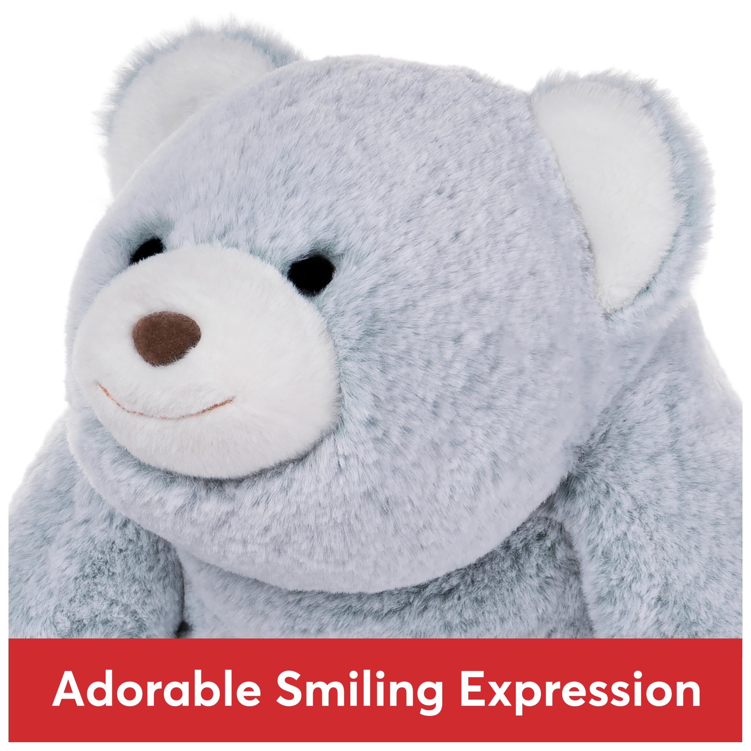 GUND Original Snuffles Teddy Bear, Premium Stuffed Animal for Ages 1 and Up, Gray/Brown, 13”
