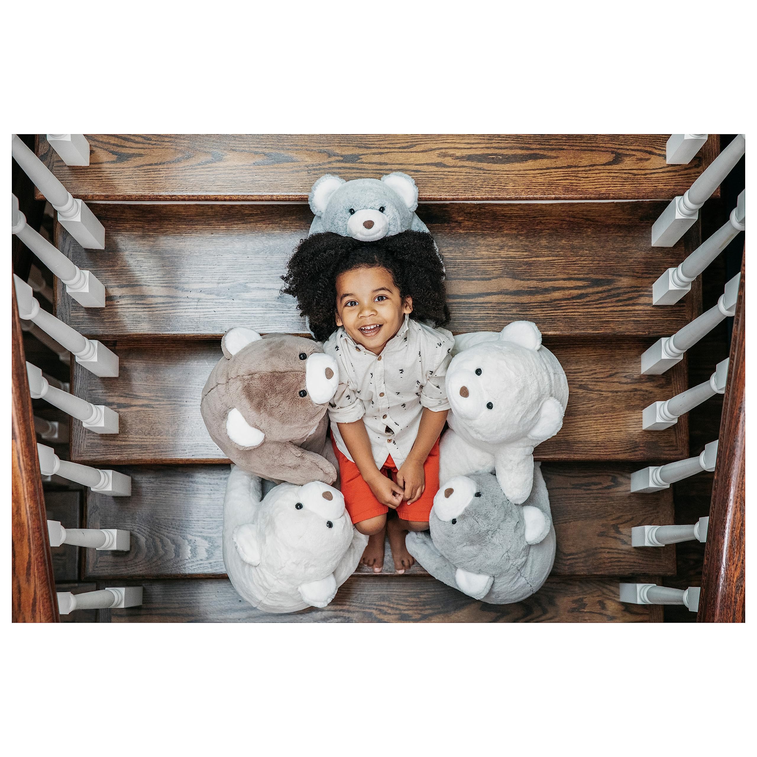 GUND Original Snuffles Teddy Bear, Premium Stuffed Animal for Ages 1 and Up, Gray/Brown, 13”
